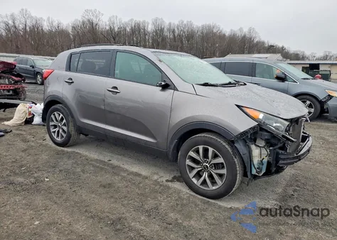 2014 Kia Sportage Base from USA, damaged, VIN KNDPB3AC7E7569820